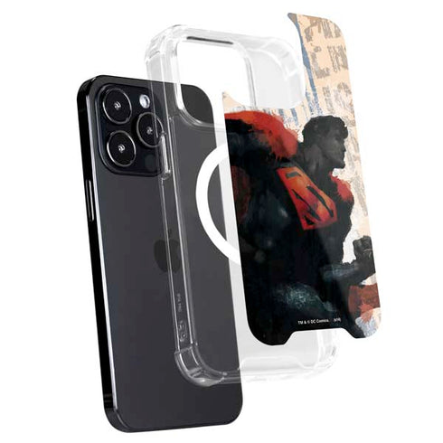 DC Comics Superman Color Sketch iPhone 16 Pro MagSafe Case